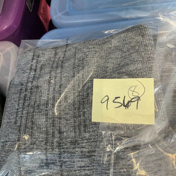 Victorias Secret PINK Seamless Leggings Gray High Rise Stretch Pull On S Small - Picture 10 of 10